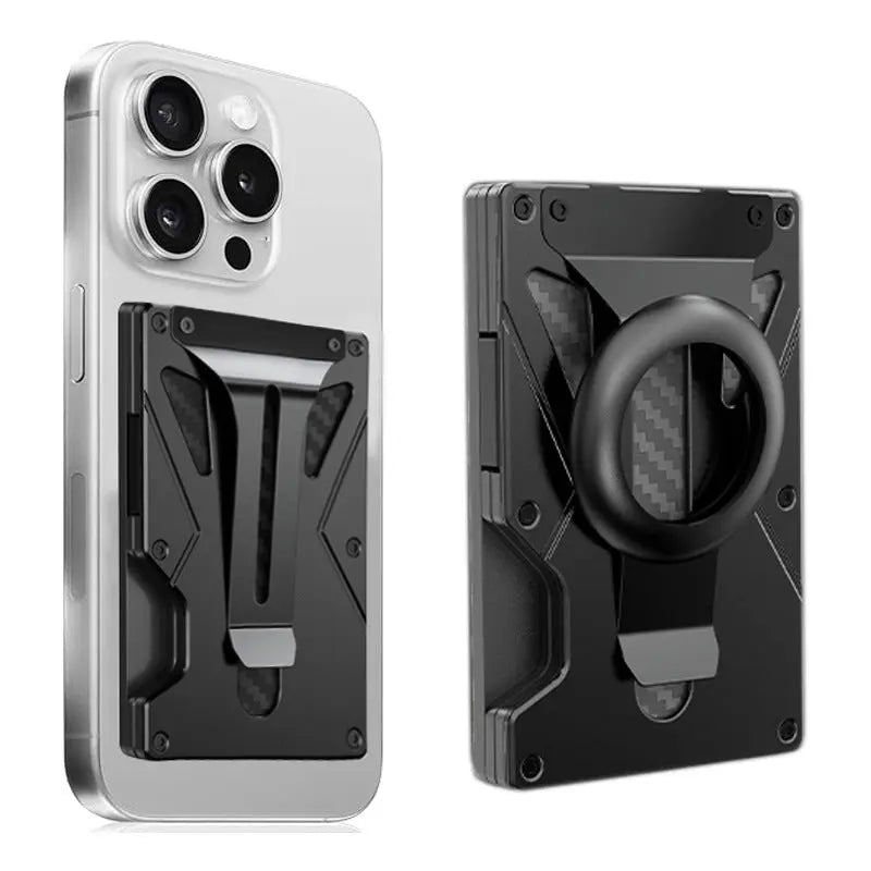 Tracker RFID Anti-theft Swiping Metal Wallet tracksyshop