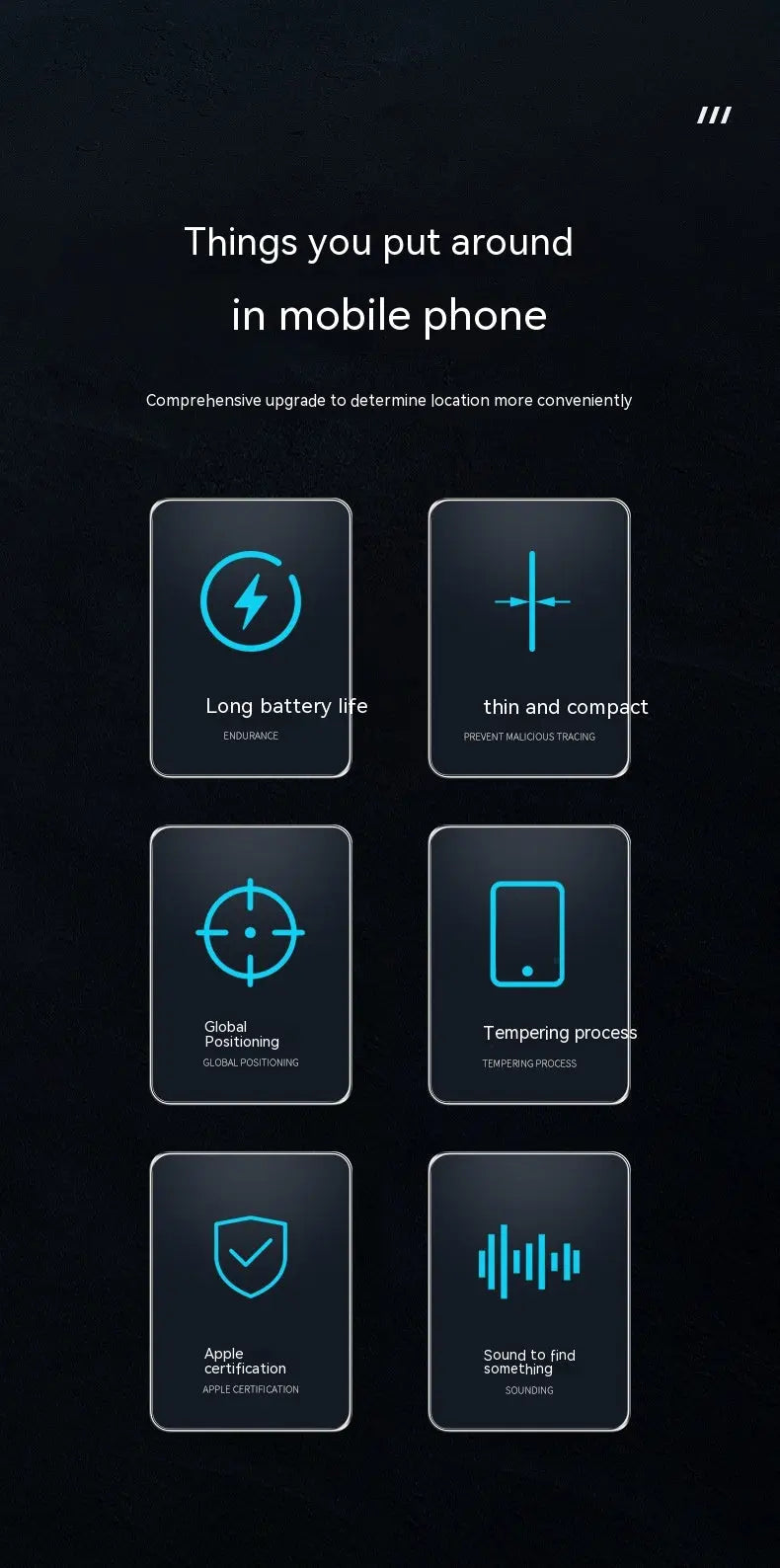 2 Years ITag Wireless Locator Mini Tracker Elderly Children Pet Anti-loss Alarm Device tracksyshop