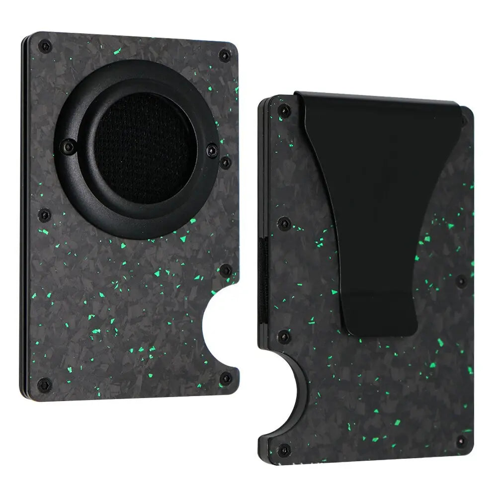 Tracker Card Holder Spot Forged Carbon Air Tag tracksyshop