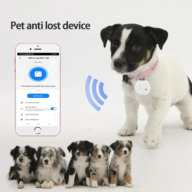 Smart Bluetooth Neutral Pet Anti Lost Location Tracker pawello