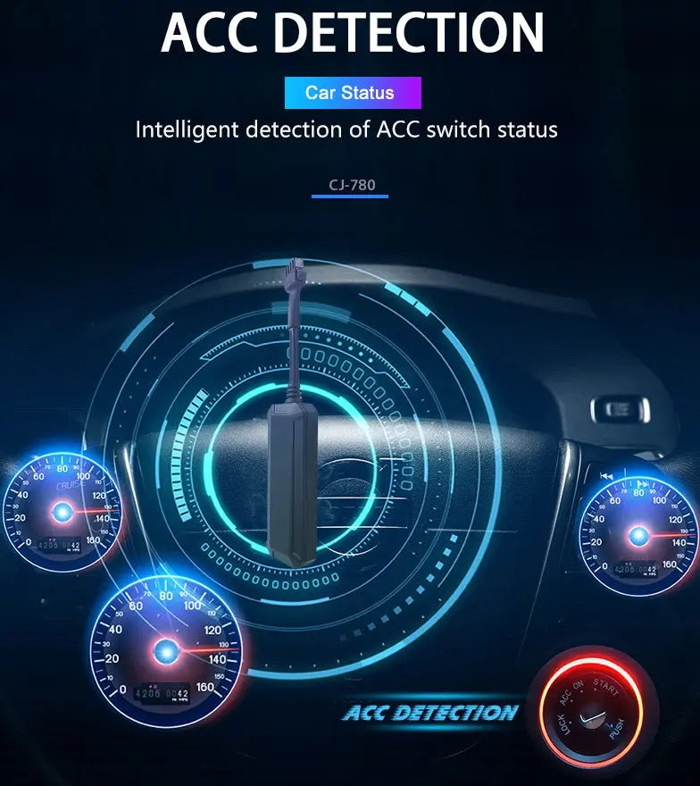 Motorcycle electric vehicle positioning tracker Mini tracker pawello