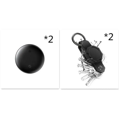 Round Intelligent Searching Waterproof iTag Positioning Tracker tracksyshop