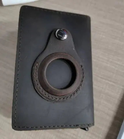 Location Tracker Metal Aluminum Alloy RFID Wallet pawello