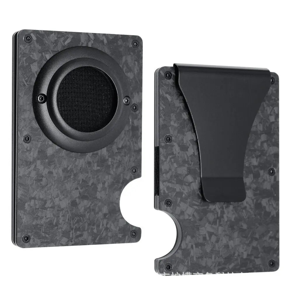 Tracker Card Holder Spot Forged Carbon Air Tag tracksyshop