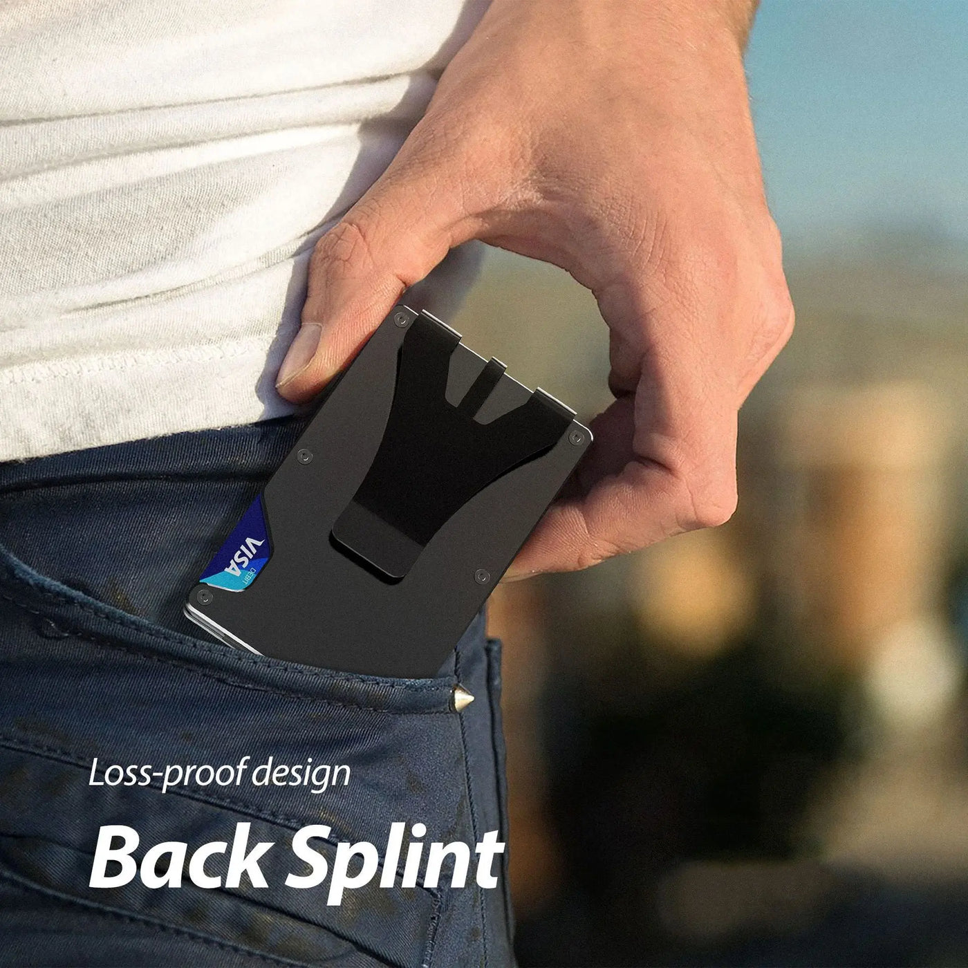 New Built-in Tracker Wallet Anti-theft Swiping tracksyshop