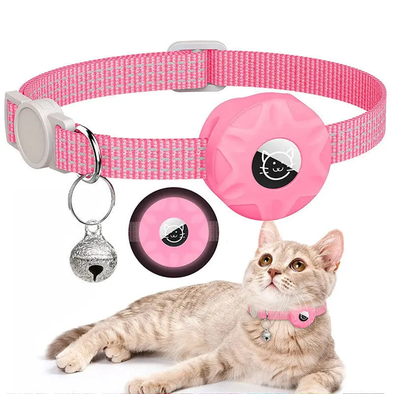 Fashion Cat Collar Tracker Silicone Case pawello