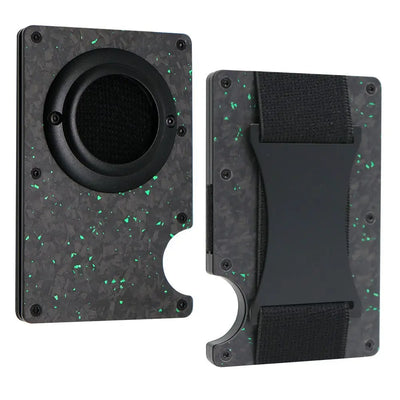 Tracker Card Holder Spot Forged Carbon Air Tag tracksyshop